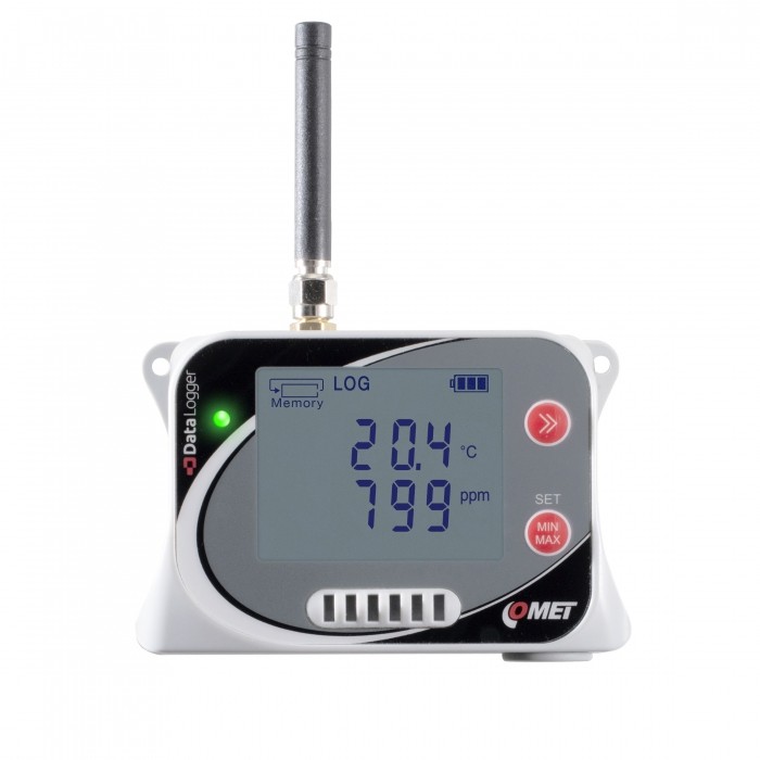 U6841M - Datalogger per temperatura,umidità,CO2 e pressione atmosferica ...